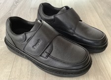 NEW Propet Men's Black Leather Strap  Casual Shoe M5015 Extra Wide 10.5 X3E