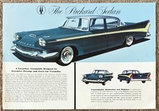PACKARD SEDAN USA Single Sheet Car Sales Literature 1958 #F816E