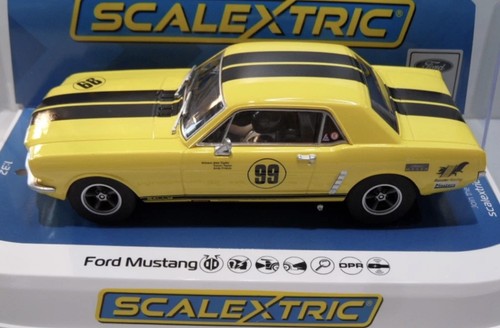 Scalextric c4537 yellow ford - yellow,