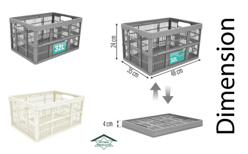 32l collapsible plastic - 32l,
