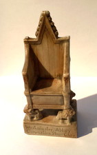 WESTMINSTER ABBEY ANTIQUE CORONATION STONE CHAIR