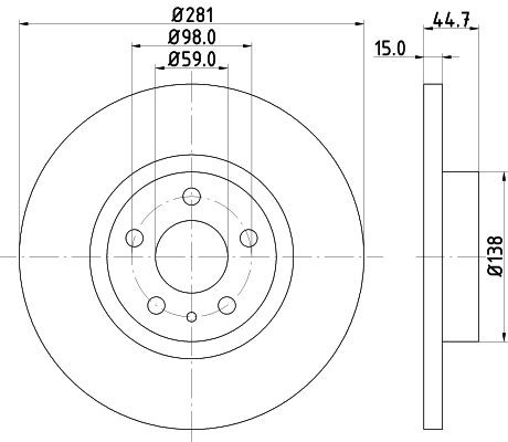 Mintex brake disc set - brake,