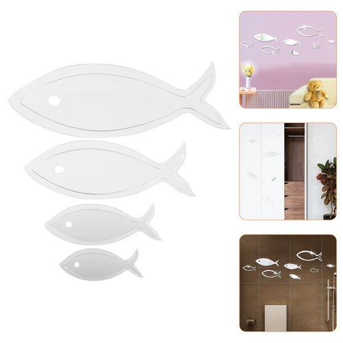 Fish shape acrylic - shape, mirror