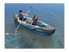 Crivit Inflatable 2 Person Kayak with Paddle ✅