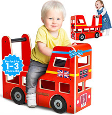 Classic Wooden Ride-On Walker