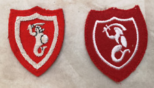 British Army The 7th Hussars & Queen's Own Hussars "Syrena" Maid of Warsaw Patch