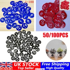 Engraved Number 1-100 Discs