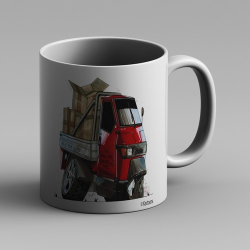 Kartoons koolart mug piaggio - mug,