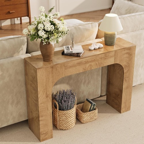 Narrow console table - console, oak