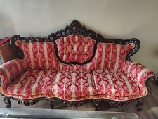 Victorian Antique Sofa & Chair
