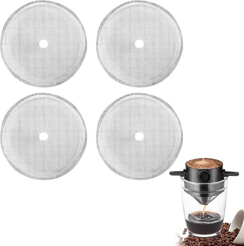 4pcs cafetiere filter mesh - 4pcs,