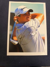 golf signed A4 photos(major champions) x 5 set 1