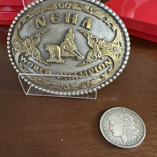 Sterling silver buckle ncha - sterling,