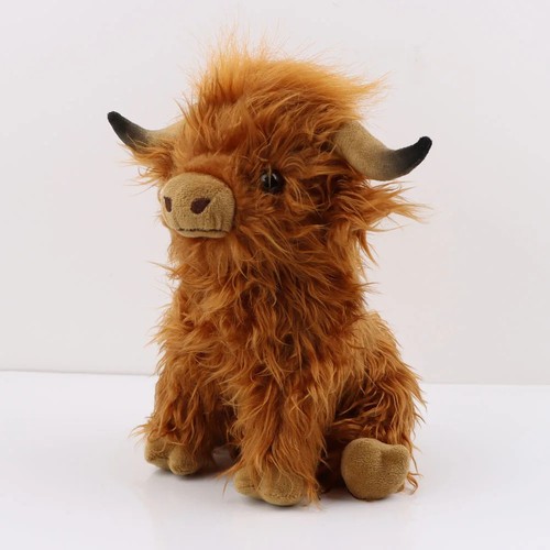 Clever brown highland cow - cow, coo