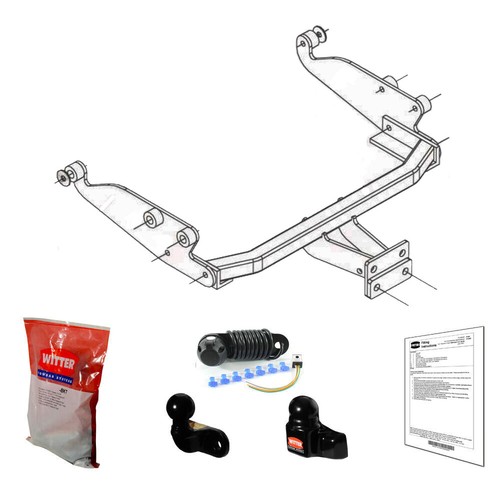 Witter towbar for volkswagen - witter,