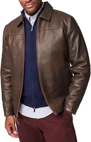 Men new black brown - men's, lambskin
