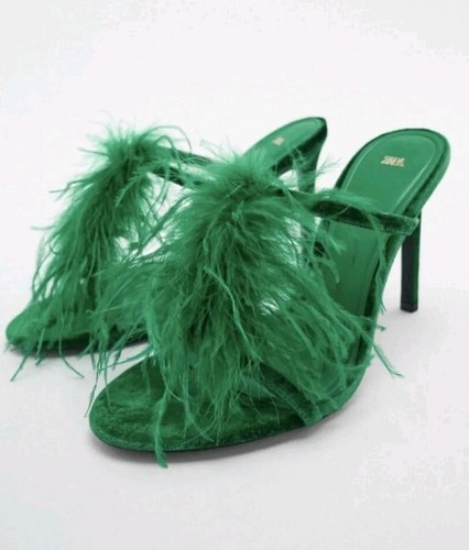Sexy zara green velvet - zara,