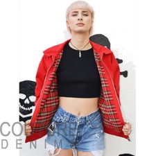 Red Harrington Jacket With