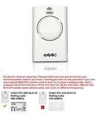 FAAC XT2 868 SLH LR 787009