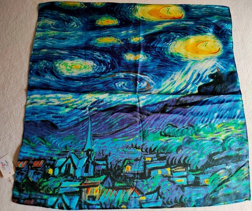 Great large square - great, silk