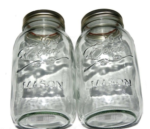 Litre glass mason - x,