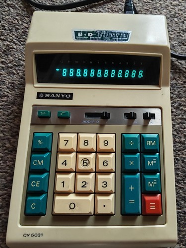 Vintage sanyo 5031 desktop - cy-5031,