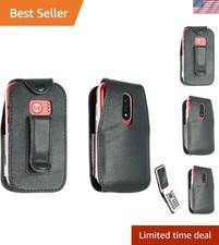 Durable Black Leather Case