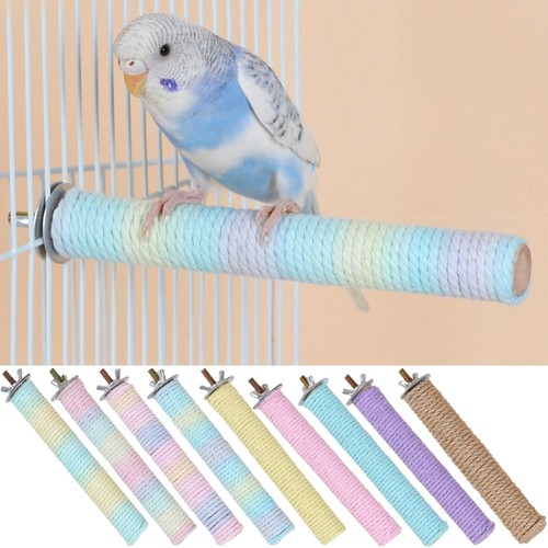 Wood bird perch - bird, stand