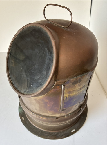 Vtg ship copper brass maritime - vtg,