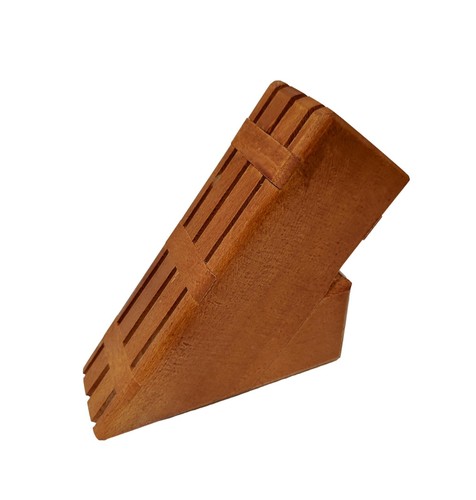 Wooden kitchen knife block - kitchen,