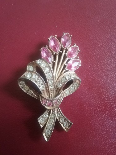Vintage brooch bouquet of - brooch,
