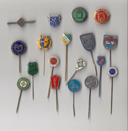 Vintage gymnastics pin badge - gymnastics,
