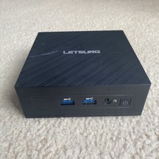 LETSUNG Mini PC GoLite11, Intel Celeron N4020C (up to 2,8GHz) 6GB LPDDR4 128G