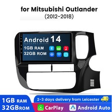Android 14 For Mitsubishi Outlander 2012-18 Carplay Car Stereo Radio GPS WIFI BT