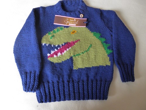 Hand knitted children - hand,
