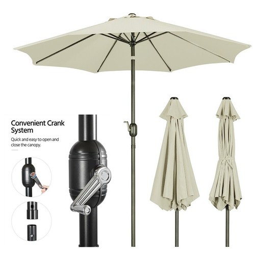Large parasol umbrella - 2.7m,