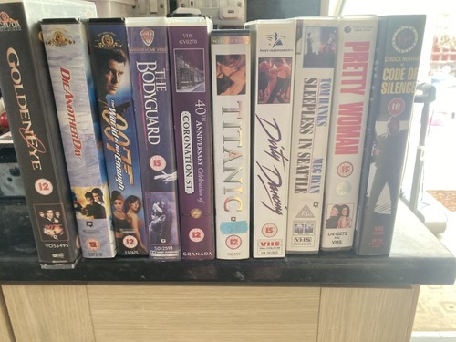 Vhs tapes bundle various - vhs,