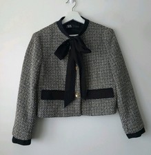 Zara Bow Boucle Short Textured