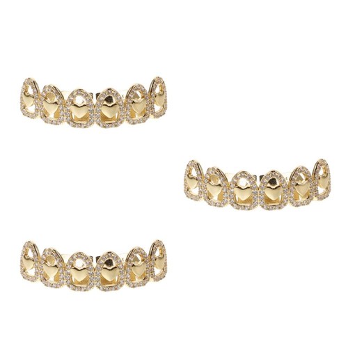 Golden hip hop teeth - hip,