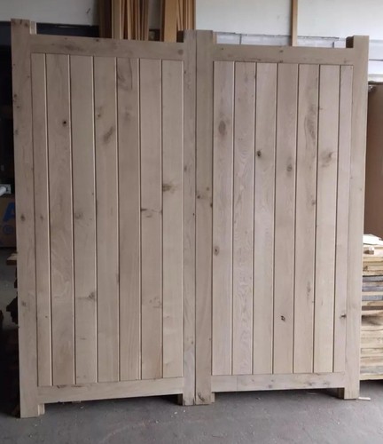 Set solid oak driveway - solid, oak￼driveway