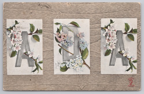 Postcard antique ada - antique,