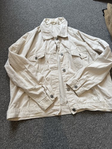 Women white denim jacket - women’s,