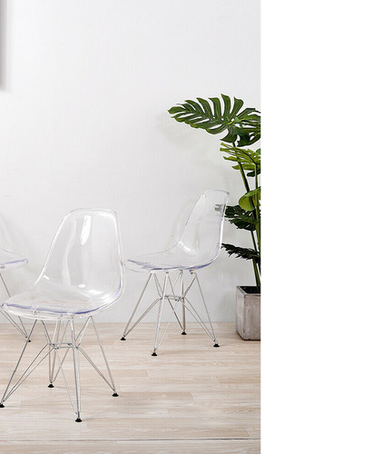Clear ghost transparent dining - ghost,