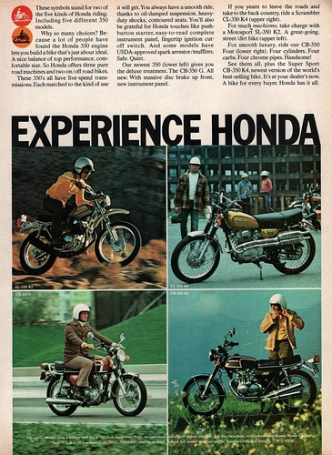 1973 honda 350 k4 - 1973,