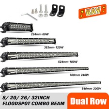 12V 24V Off Road LED Bar 8 20