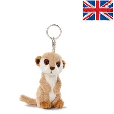 Cute 10cm Meerkat Keyring -