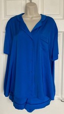 NEW M&S Ladies Bright Blue