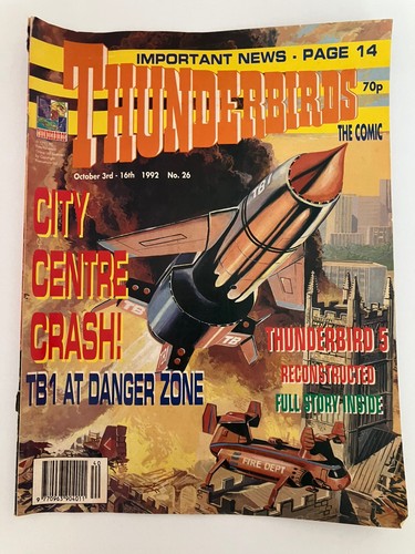 Vintage thunderbirds magazine - thunderbirds,