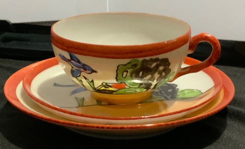 Vintage japanese miniature tea - vintage,
