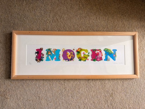 Imogen name print limited - name,